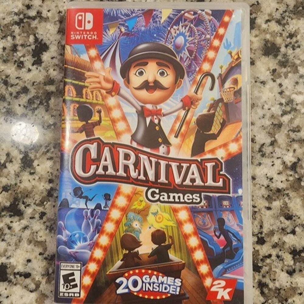 Carnival Games for Nintendo Switch Game Case